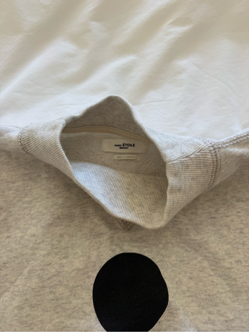 Isabel Marant Grey Logo Sweatshirt - Picture 2 of 4